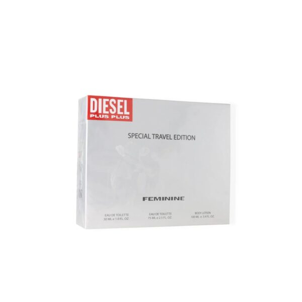 Diesel Plus Plus 3 piece Eau de Toilette for Women – 3 piece gift set