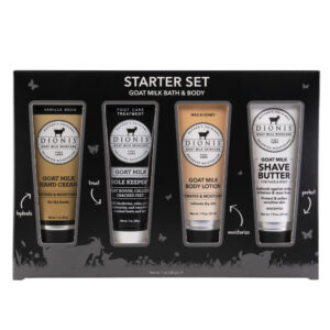 Dionis Goat Milk Bath & Body Starter for Unisex
