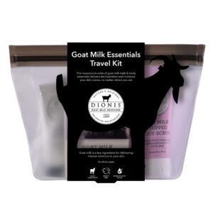 Dionis Lavender Blossom Goat Milk Travel Kit for Unisex