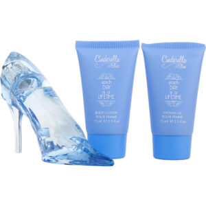 Disney Cinderella Blue & BODY LOTION & SHOWER GEL Eau de Parfum for Women – 2 oz