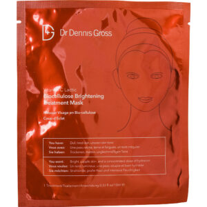 Dr. Dennis Gross Dr Dennis Gross Vitamin C Lactic Brightening Biocellulose Treatment Mask 1pc for Women