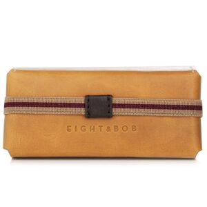 Eight and Bob Leather Case Camel for Unisex