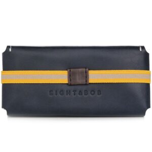 Eight and Bob Leather Case Night Blue for Unisex