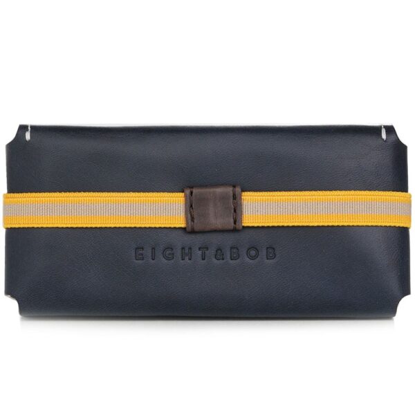 Eight and Bob Leather Case Night Blue for Unisex