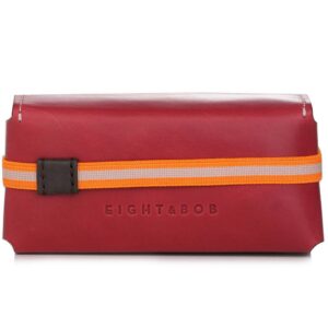 Eight and Bob Leather Case Pomodoro Red for Unisex