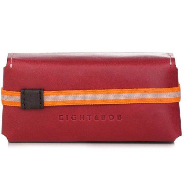 Eight and Bob Leather Case Pomodoro Red for Unisex