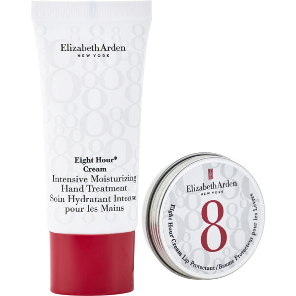 Elizabeth Arden Eight Hour : Lip Protectant + Hand Treatment 2pcs for Women – 13 ml