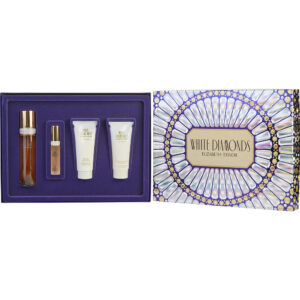 Elizabeth Taylor White Diamonds & BODY CREAM & BODY WASH Eau de Parfum for Women – 3.3 oz