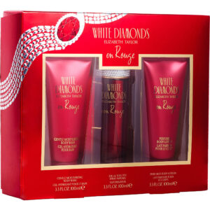 Elizabeth Taylor White Diamonds En Rouge & BODY LOTION & BODY WASH Eau de Toilette for Women