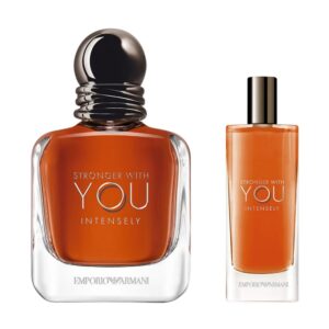 Emporio Armani Stronger With You Intensely 2 piece Eau de Parfum for Men – 2 piece gift set