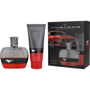 Estee Lauder Mustang 60 Years & HAIR & BODY WASH LIMITED EDITION Eau de Toilette for Men – 3.4 oz