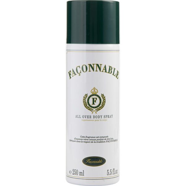 Faconnable ALL OVER Body Spray for Men – 5.5 oz