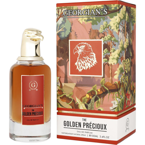Flavia Georgian's The Golden Precioux Eau de Parfum for Men – 3.4 oz