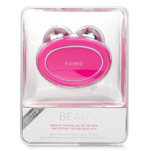 Foreo Bear Microcurrent Facial Toning Device # Fuchsia 1pcs for Women