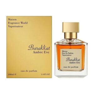 Fragrance World World World Barakkat Ambre Eve Eau de Parfum for Unisex – 3.4 oz / 100 ml