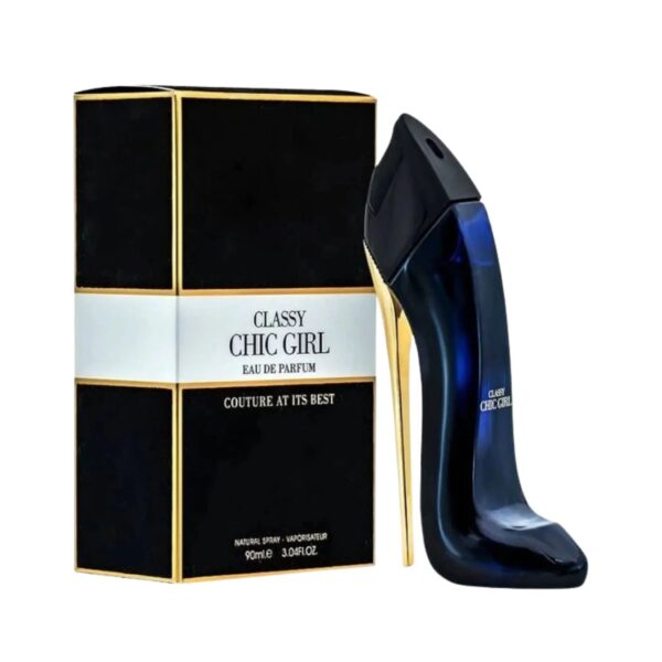 Fragrance World World World Classy Chic Girl Eau de Parfum for Women – 3.04 oz / 90 ml