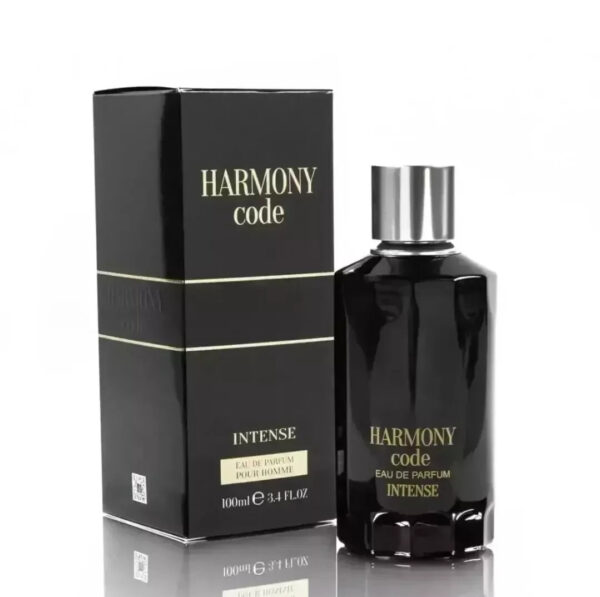 Fragrance World World Harmony Code Intense Eau de Parfum for Men – 3.4 oz