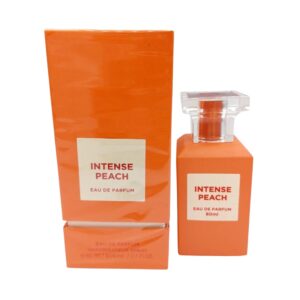 Fragrance World World World Intense Peach Eau de Parfum for Unisex – 2.7 oz / 80 ml