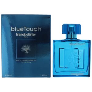 Franck Olivier Blue Touch Eau de Toilette for Men – 3.4 oz / 100 ml