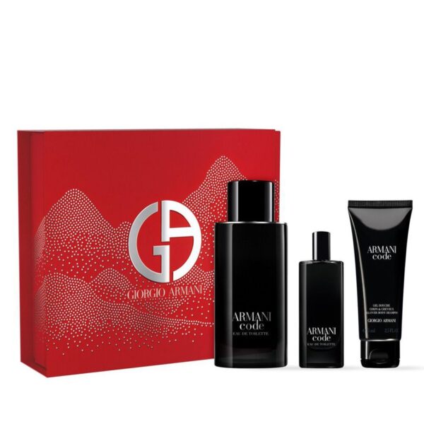 Giorgio Armani Code and All Over Body Shampoo Eau de Toilette for Men