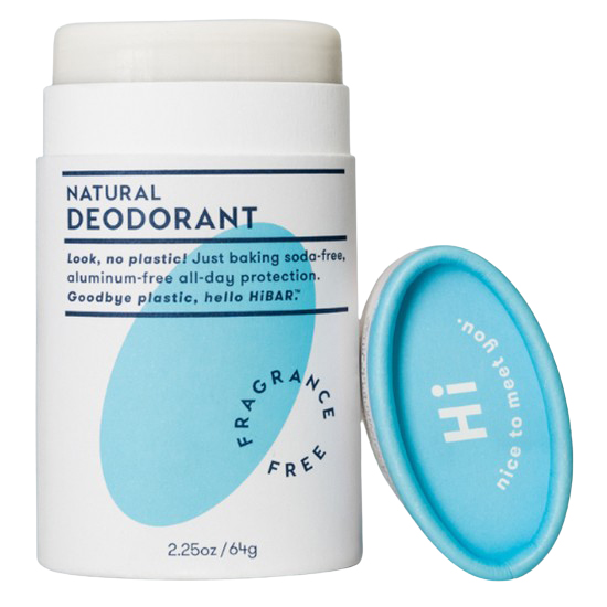 HiBAR Sensitive Plastic Free Deodorant for Unisex