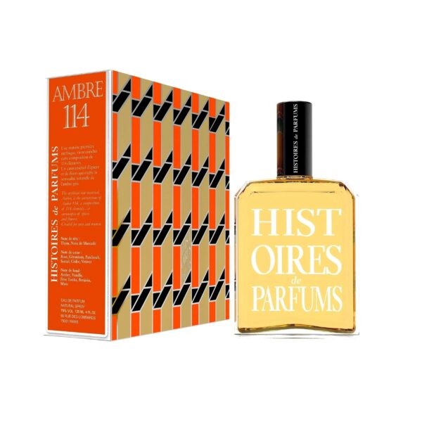 Histoires De Parfums Ambre 114 Eau de Parfum for Unisex – 2 oz