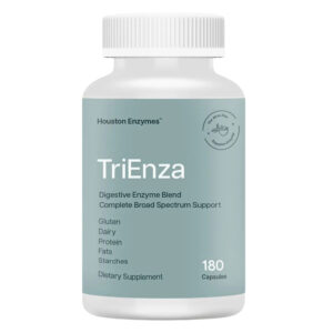 Houston Enzymes TriEnza Digestive Enzyme Supplements 180pc for Unisex