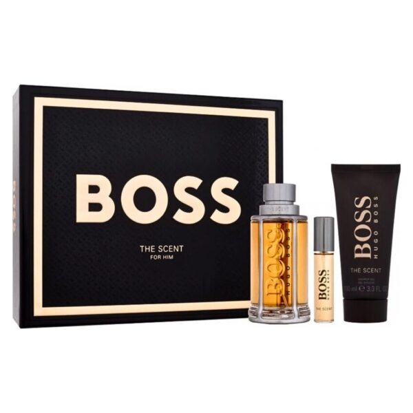 Hugo Boss Boss The Scent 3 piece Eau de Toilette for Men – 3 piece gift set