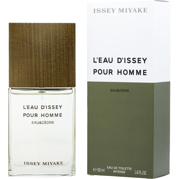 Issey Miyake L'eau D'issey Eau & Cedre INTENSE Eau de Toilette for Men – 1.6 oz