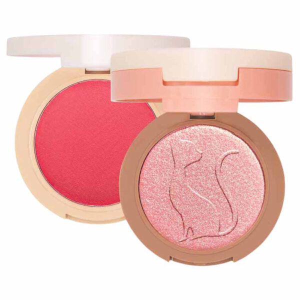 J.Cat Beauty 2 in 1 Piece of Cake Blush + Highlighter Cherry Sweet for Unisex