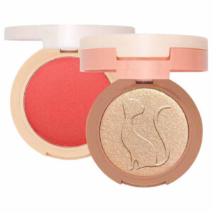 J.Cat Beauty 2 in 1 Piece of Cake Blush + Highlighter Perfect Pear for Unisex
