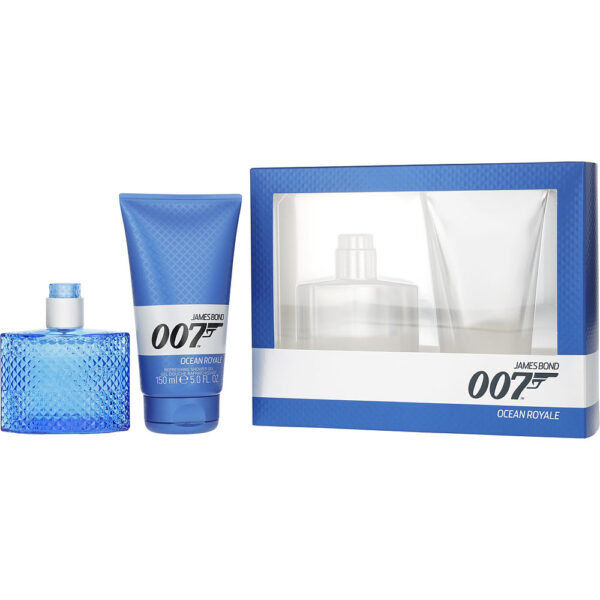 James Bond 007 Ocean Royale & SHOWER GEL Eau de Toilette for Men – 1.6 oz