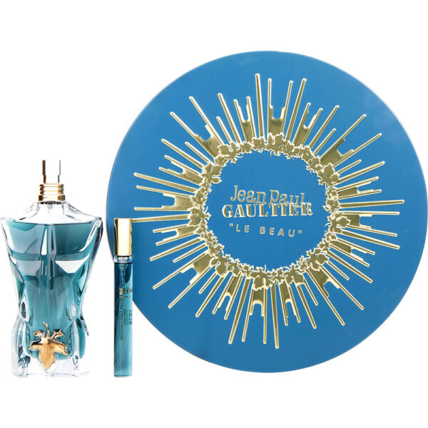 Jean Paul Gaultier Le Beau & Eau de Toilette for Men – 4.2 oz