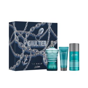 Jean Paul Gaultier Le Male 3 piece v4 Eau de Toilette for Men – 3 piece gift set - v4