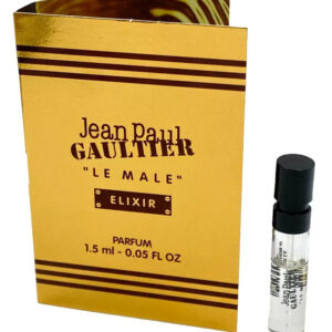 Jean Paul Gaultier Le Male Elixir Parfum for Men – 0.05 oz