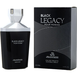 Jean Rish Black Legacy * Eau de Toilette for Men – 3.4 oz