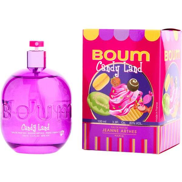 Jeanne Arthes Boum Candy Land Eau de Parfum for Women – 3.3 oz