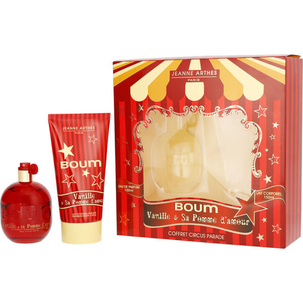 Jeanne Arthes Boum Vanille Sa Pomme D'amour & PERFUMED BODY LOTION Eau de Parfum for Women – 3.3 oz