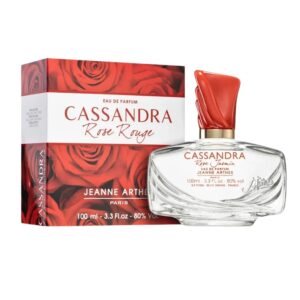 Jeanne Arthes Cassandra Rose Rouge Eau de Parfum for Women – 3.3 oz