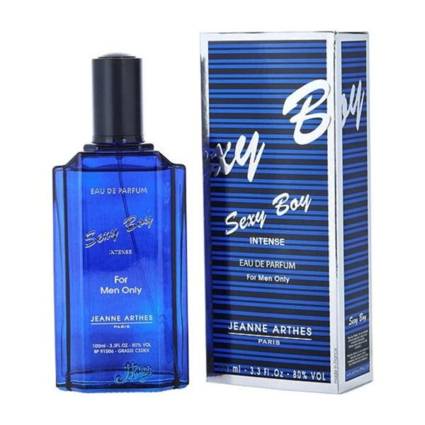 Jeanne Arthes Sexy Boy Intense Eau de Parfum for Men – 3.3 oz