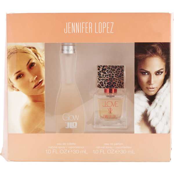 Jennifer Lopez Variety 2 PIECE VARIETY WITH GLOW & JLOVE AND ALL BOTH ARE Eau de Parfum for Women – 1 oz