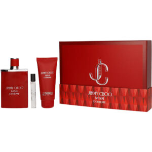 Jimmy Choo Man Extreme & SHOWER GEL & Eau de Parfum for Men – 3.4 oz