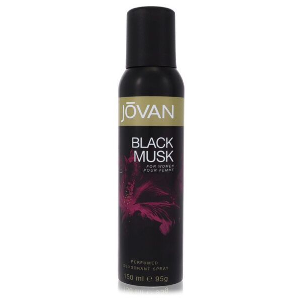 Jovan Black Musk Deodorant for Women – 5 oz