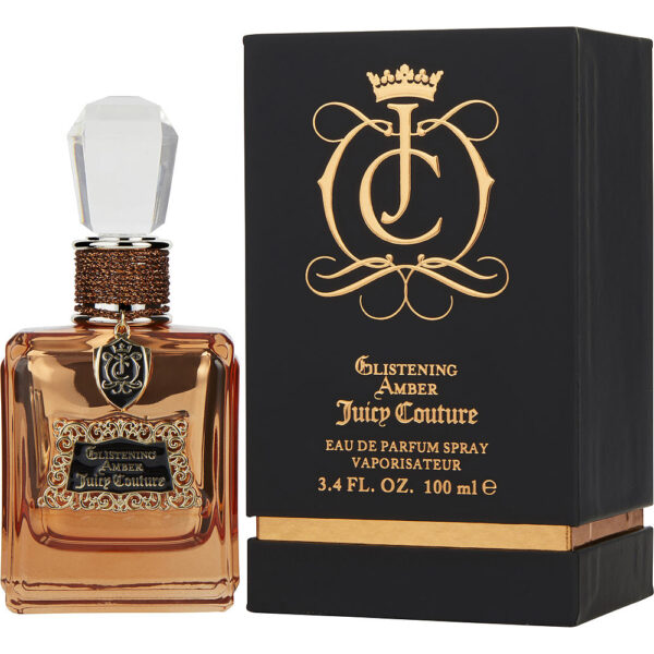 Juicy Couture Glistening Amber Eau de Parfum for Women – 3.4 oz