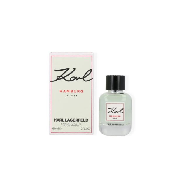 Karl Lagerfeld Hamburg Alster Eau de Toilette for Men – 2 oz / 60 ml