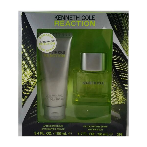 Kenneth Cole Reaction 2 piece Eau de Toilette for Men – 2 piece gift set