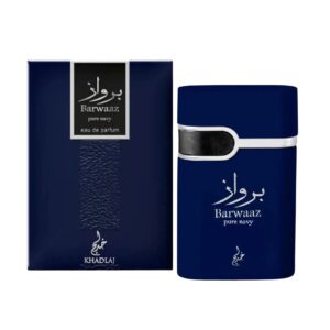 Khadlaj Barwaaz Pure Navy Eau de Parfum for Men – 3.4 oz / 100 ml