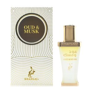 Khadlaj Oud & Musk Perfume Oil for Unisex – 0.67 oz / 20 ml