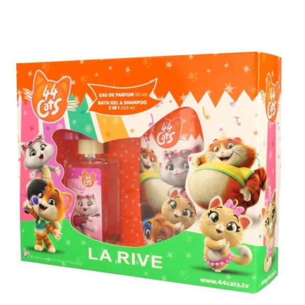 La Rive 44 Cats Eau de Parfum for Women – 3 piece gift set