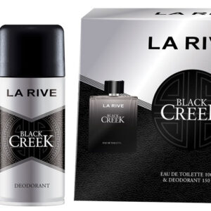La Rive Black Creek Eau de Toilette for Men – 2 piece gift set